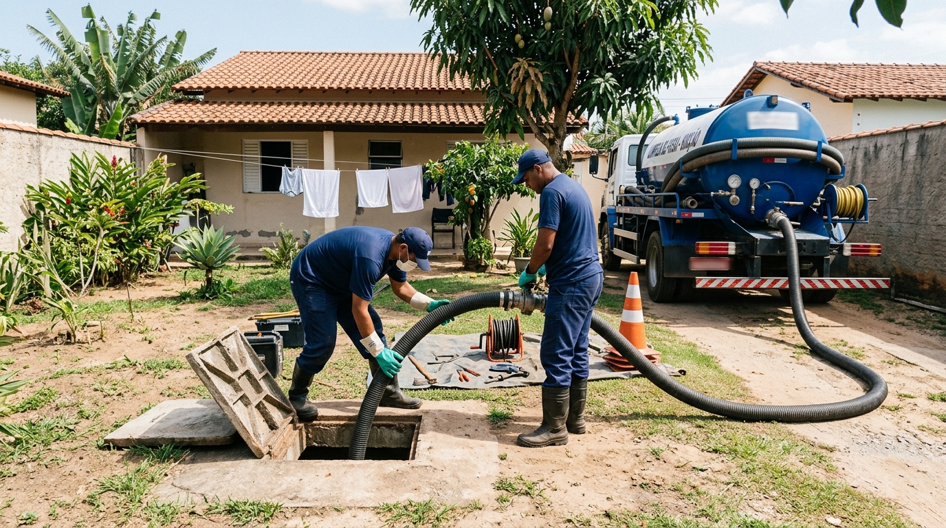 Manutenção de Fossa em Guarulhos‑SP